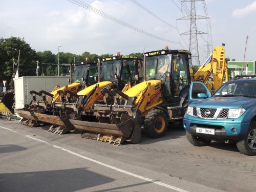 Click Here To Enlarge This Photo Of JCB 3CX Back Hoe Loaders